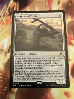 MTG Edge of Eternities R Anticausal Vestige #0001 - Image 1