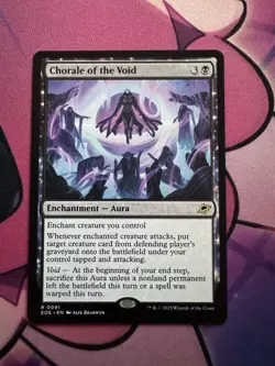 MTG Edge of Eternities R Chorale of the Void #0091 - Image 1