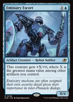 MTG Edge of Eternities R Emissary Escort #0056 - Image 1