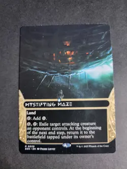 Mystifying Maze (Borderless) Rare MTG Edge of Eternities Stellar Sights - Image 1