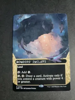 Bonders' Enclave (Borderless) Rare MTG Edge of Eternities Stellar Sights - Image 1
