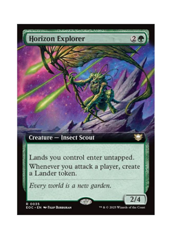 Magic the Gathering MTG EOC Horizon Explorer 35 Regular Near Mint - Image 1