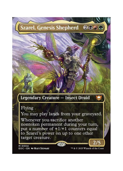 Magic the Gathering MTG EOC Szarel, Genesis Shepherd 4 Regular Near Mint - Image 1
