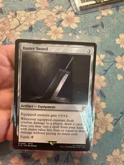 MTG Buster Sword Final Fantasy Regular 255 - Image 3