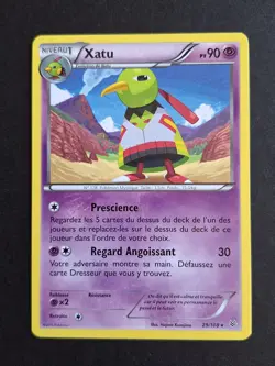 Xatu 29/108 XY Ciel Rugissant Carte Pokemon Francais - Image 1