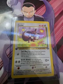 1999 Pokemon Eevee Jungle 1st Edition #51 Gem Mint - Image 1