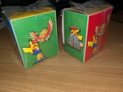 Luigi Pikachu and Mario Pikachu Deck Box Official Pokemon Centre 2016 Sealed - Image 2