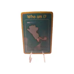 Pokemon Funskool 2004 - Rattata Who am IU Holo NM clean Pack Fresh - Image 1