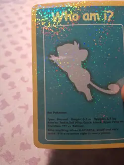 Pokemon Funskool 2004 - Rattata Who am IU Holo NM clean Pack Fresh - Image 2