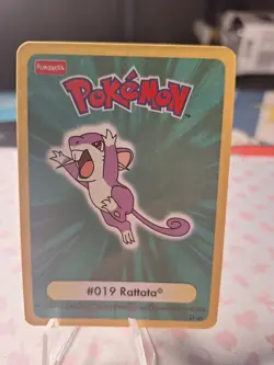 Pokemon Funskool 2004 - Rattata Who am IU Holo NM clean Pack Fresh - Image 4