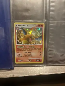 Pokemon TCG Charizard (Platinum Arceus 1/99) Cracked Ice Holo Bleed MP/PL - Image 1