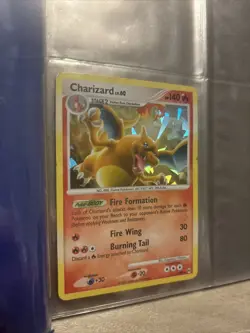 Pokemon TCG Charizard (Platinum Arceus 1/99) Cracked Ice Holo Bleed MP/PL - Image 2