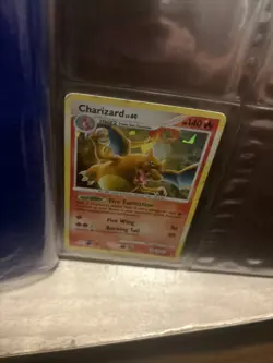 Pokemon TCG Charizard (Platinum Arceus 1/99) Cracked Ice Holo Bleed MP/PL - Image 3