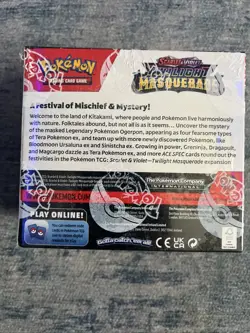 Pokemon TCG Scarlet and Violet Twilight Masquerade Booster Box Sealed - Image 2