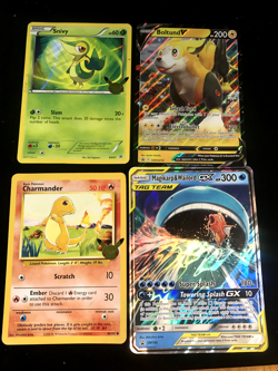 jumbo pokemon cards lot of 4 as is - Image 1