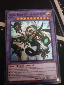 Yugioh! Arcana Force EX - The Chaos Ruler - SUDA-EN034 - Super Rare - 1st Editio - Image 1