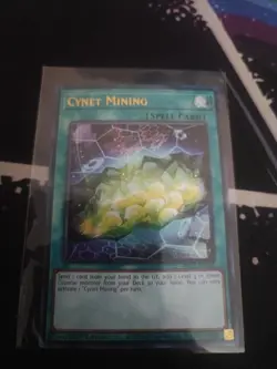 Yugioh! Cynet Mining - RA03-EN067 - Ultra Rare - 1st Edition Near Mint, English - Image 1