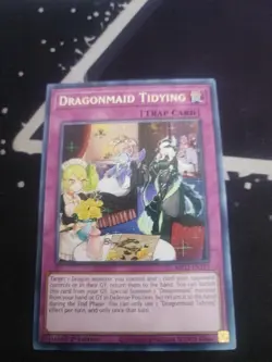 Yugioh! Dragonmaid Tidying - MP21-EN153 - Rare - 1st Edition Near Mint, English - Image 1