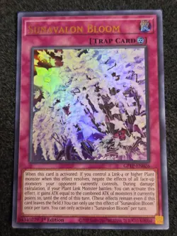 Yugioh! Sunavalon Bloom - GFTP-EN026 - Ultra Rare - 1st Edition Near Mint, Engli - Image 1