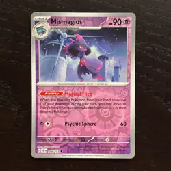 Mismagius 088/193 Pokemon Paldea Evolved SV02 Reverse Holo Uncommon Card NM - Image 1