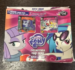 My Little Pony Collectible Card Game Rock N Rave Theme Decks Maud Pie & DJ Pon-3 - Image 1