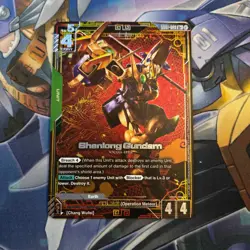 Gundam Card Game Newtype Rising Shenlong Gundam GD01-029 R+ - Image 1