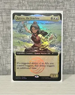 “Katara, the Fearless” Avatar Magic The Gathering Promo Card Comic Con 2025 MTG - Image 1