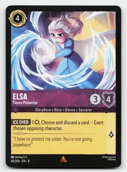 Elsa 60/204 Rare Reign of Jafar Lorcana Card - Image 1