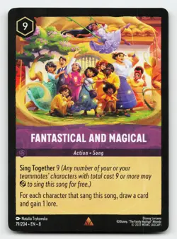 Fantastical and Magical 79/204 Rare Reign of Jafar Lorcana Card - Image 1