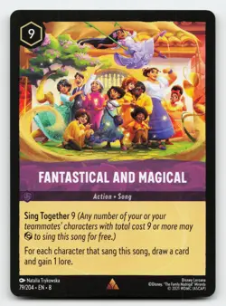 Fantastical and Magical 79/204 Rare Reign of Jafar Lorcana Card - Image 1