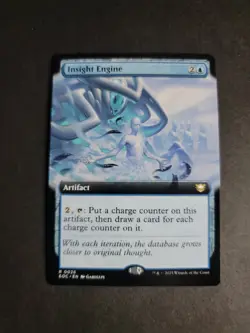 Insight Engine (Extended Art) Rare MTG Edge of Eternities Commander - Image 1