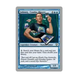 WOTC MtG Unhinged Johnny, Combo Player (R) (Foil) EX - Image 1