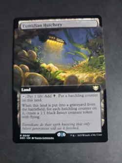 Eumidian Hatchery (Extended Art) Rare MTG Edge of Eternities Commander - Image 1