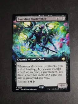 Eumidian Wastewaker (Extended Art) Rare MTG Edge of Eternities Commander - Image 1