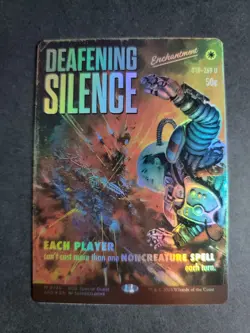 Deafening Silence (Showcase Foil) Special Guest MTG Edge of Eternities - Image 1