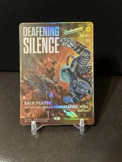 Deafening Silence (Showcase Foil) Special Guest MTG Edge of Eternities - Image 1