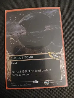 MTG edge of eternities ancient tomb foil - Image 1