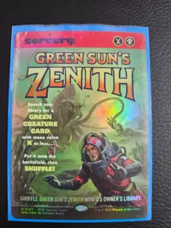 M 0127 Green Sun's Zenith SHOWCASE Edge of Eternities Special Guests MTG Card - Image 1