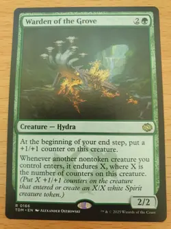 Warden of the Grove - Tarkir Dragonstorm - Rare - MTG - 0166 - M/NM - Image 1