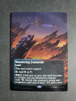 Wandering Fumarole 0180 (Galaxy Foil) Rare MTG Edge of Eternities Stellar Sights - Image 1
