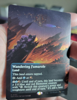 Wandering Fumarole 0180 (Galaxy Foil) Rare MTG Edge of Eternities Stellar Sights - Image 2