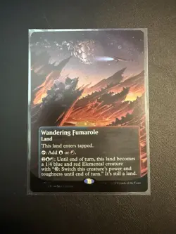 Wandering Fumarole 0180 (Galaxy Foil) Rare MTG Edge of Eternities Stellar Sights - Image 1