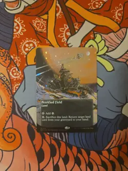 Petrified Field Edge Of Eternities Mtg 167 Galaxy Foil - Image 1