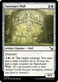 Sanctuary Wall -Foil Near Mint MTG Murders at Karlov Manor - Image 1