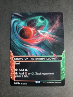 Grove of the Burnwillows (Borderless) Mythic MTG Edge of Eternities Stellar - Image 1