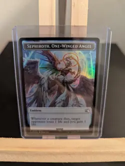 Sephiroth, One-Winged Angel/Robot Warrior - Token Foil - Final Fantasy MTG - Image 1