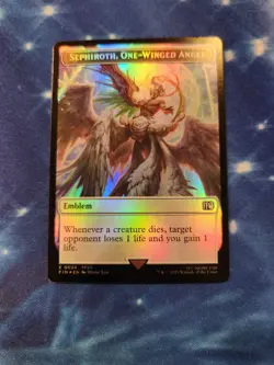 Sephiroth, One-Winged Angel/Robot Warrior - Token Foil - Final Fantasy MTG - Image 1