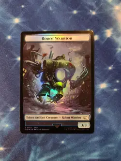 Sephiroth, One-Winged Angel/Robot Warrior - Token Foil - Final Fantasy MTG - Image 2