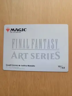 NM Gysahl Greens Art Card (MTG Final Fantasy ) - Image 2