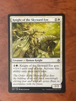 Knight of the Skyward Eye MTG Magic the Gathering Card LP Lightly Played A25 - Image 1